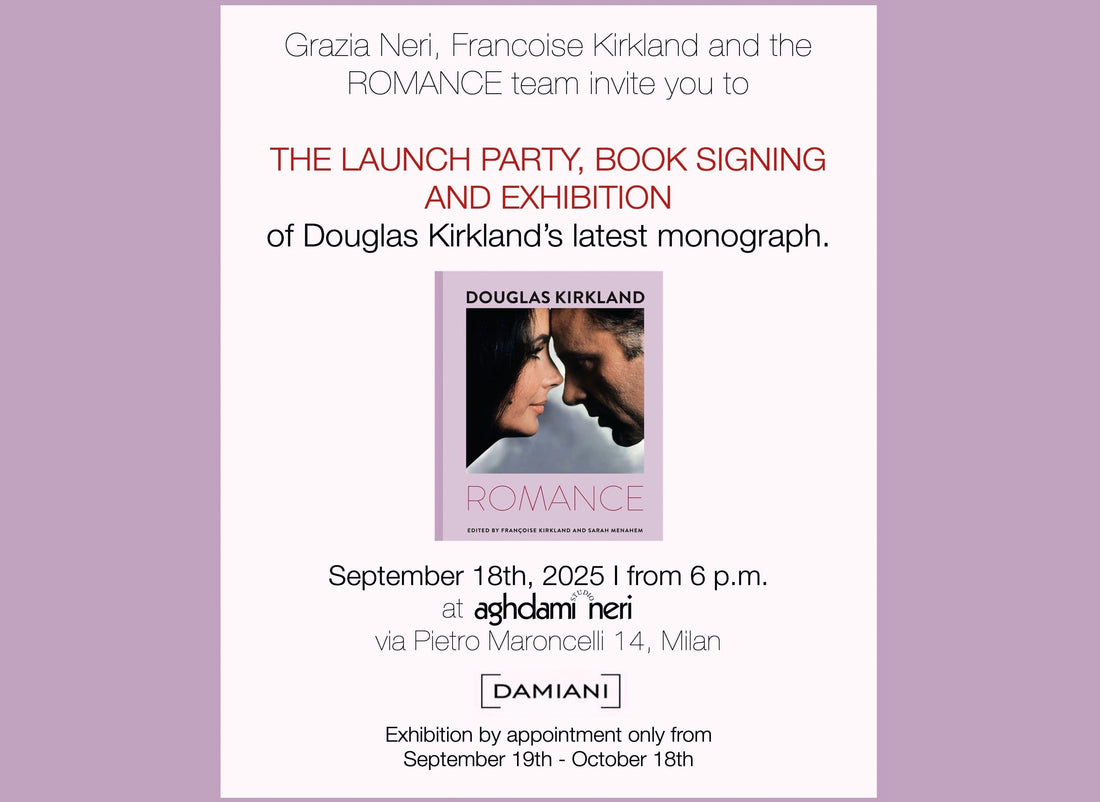 Presentazione di Romance, il nuovo volume di Douglas Kirkland