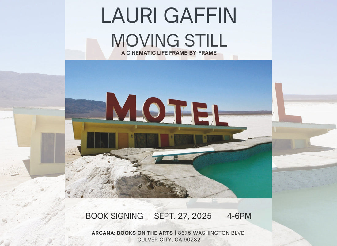Lauri Gaffin all’Arcana: Books on the Arts