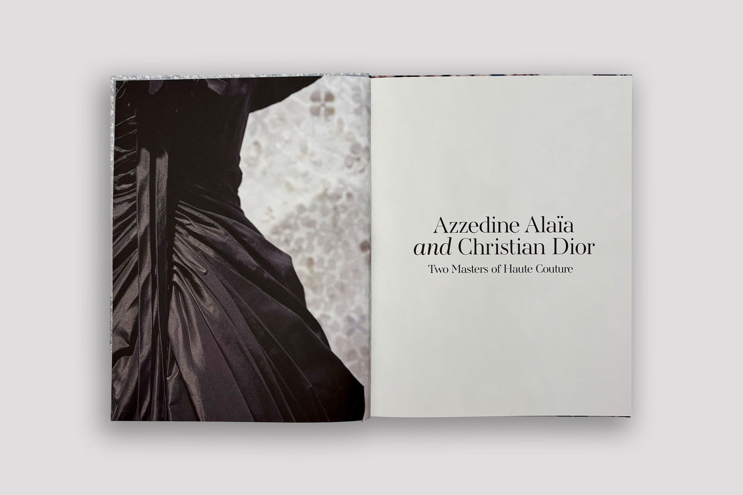 Azzedine Alaïa, Christian Dior. Two Masters of Haute Couture