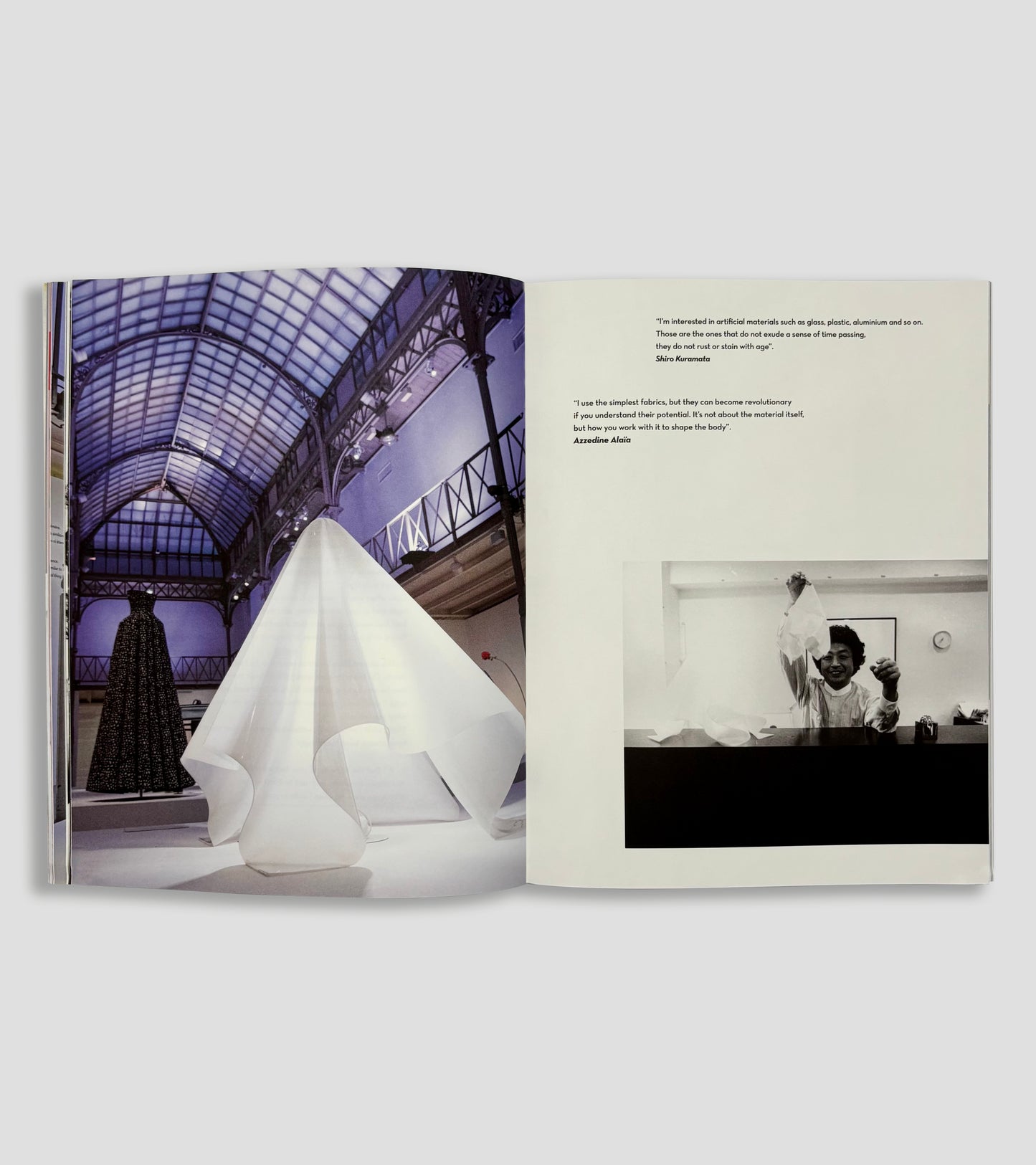 Alaïa/Kuramata. Lightness in Creation