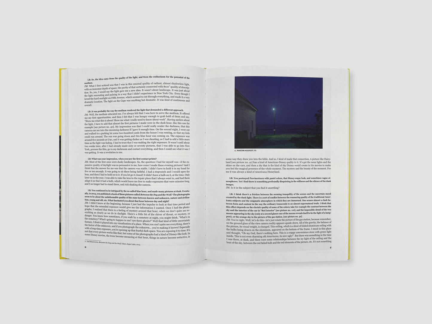 The Pleasure of Seeing. Conversations with Joel Meyerowitz on sixty years in the life of photography | Signed copy