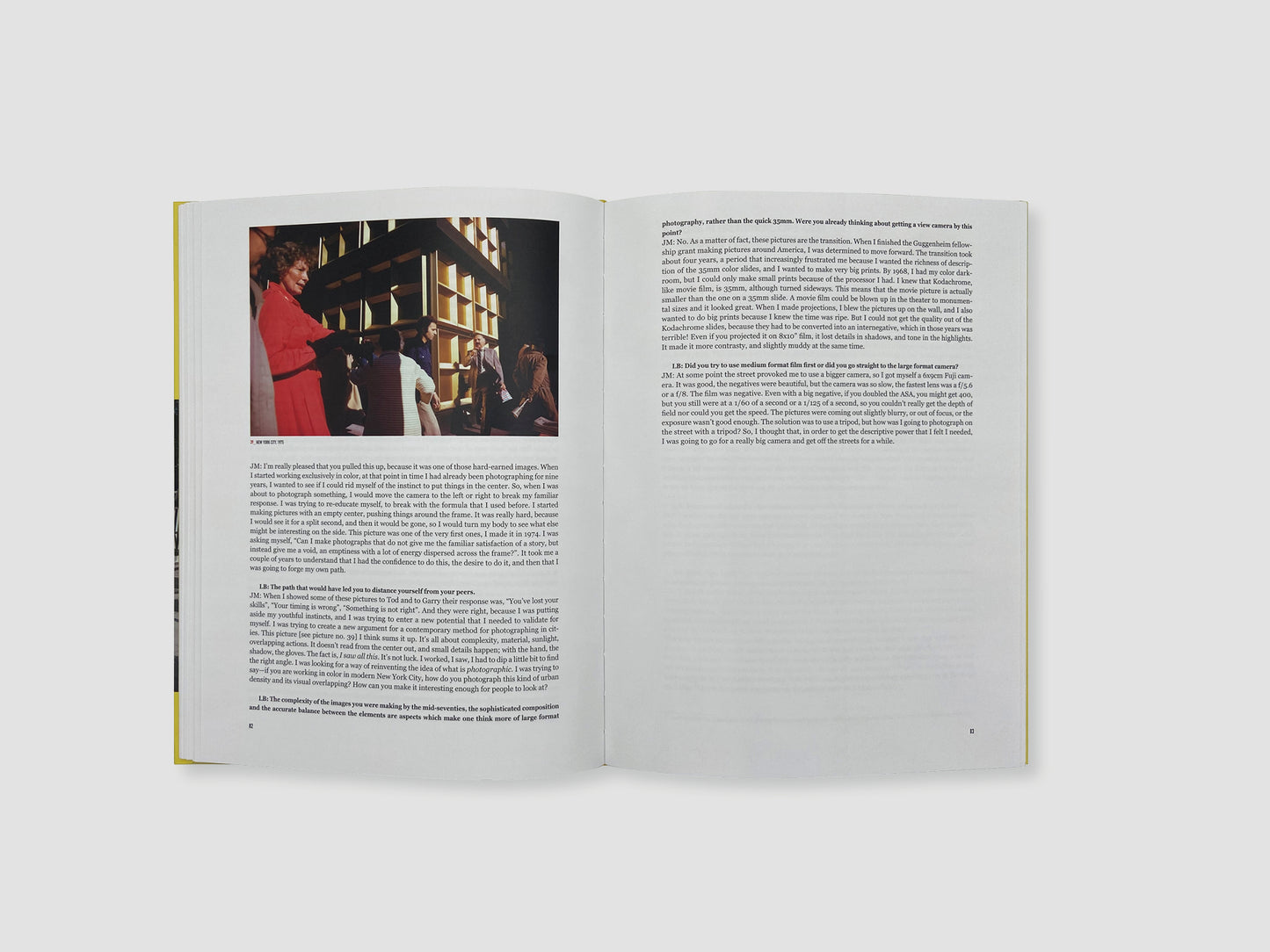 The Pleasure of Seeing. Conversations with Joel Meyerowitz on sixty years in the life of photography | Signed copy